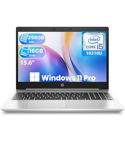 Amazon.com: HP ProBook 450 G7 Laptop, 15.6-inch Large Display