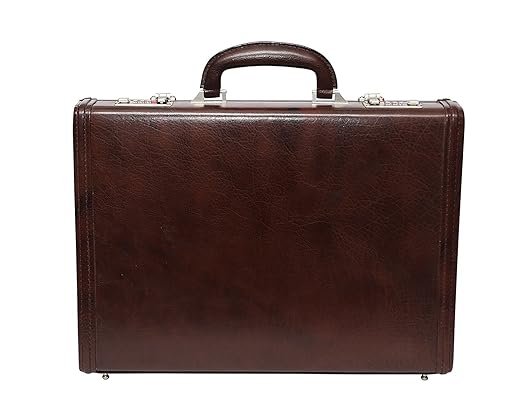 Zordan Leather Briefcase Bag Cum Office File Bag for Men Expandable Made in Pure Leather