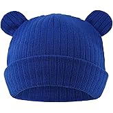 Zsedrut Newborn Baby Hat Bear Infant Cute Baby Beanie Toddler Boys Girls Knitted Hats for New Born