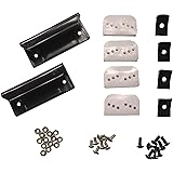 2 Gleiter für Schiebetüren Kunststoff weiss 32 x 14 x 10mm Amazon.de