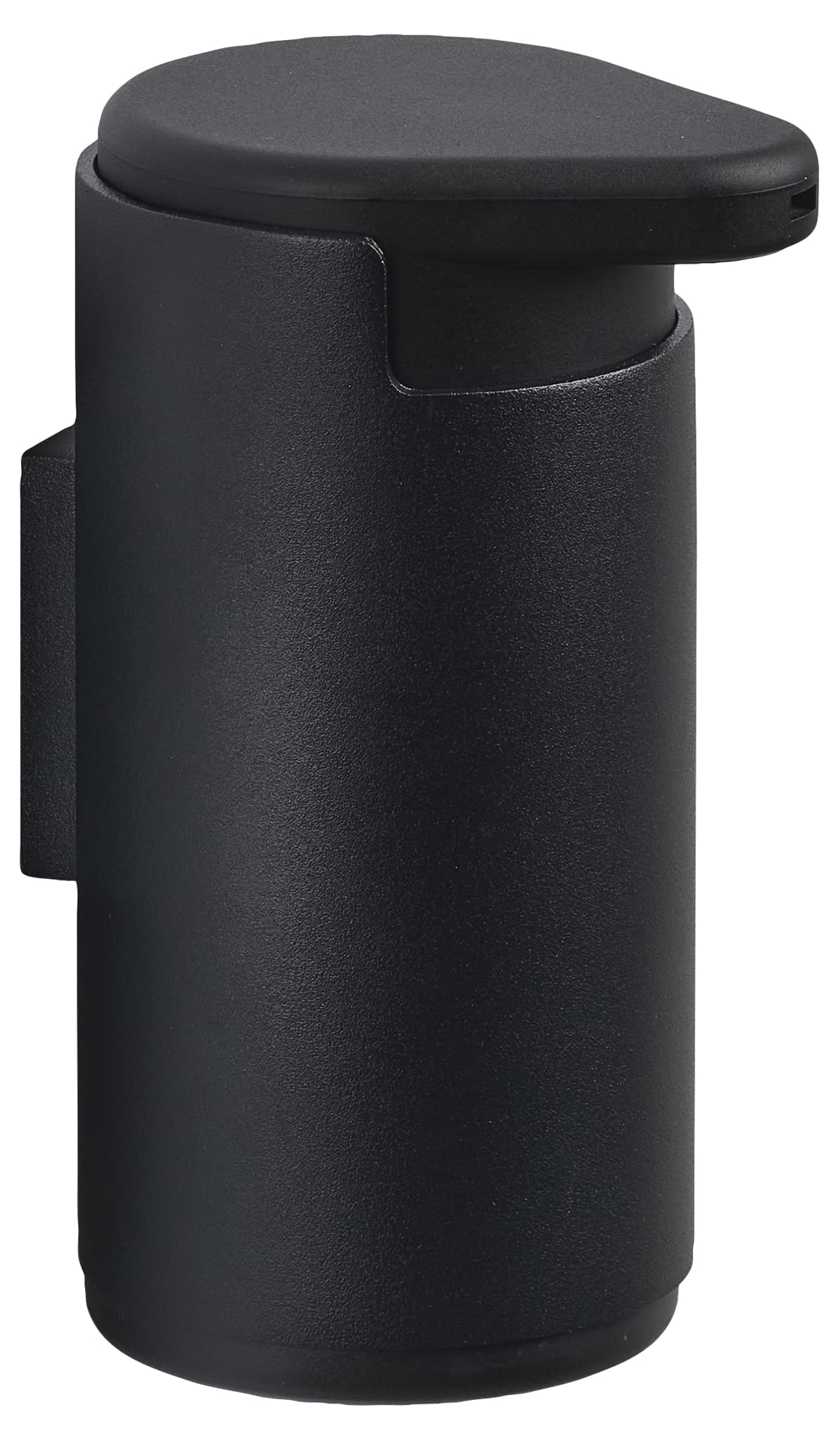 Zone Denmark Rim Wall Mounted Soap Dispenser, 8.5 x 14.5 cm, Black