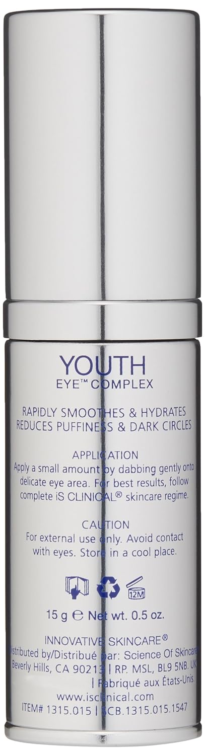 iS CLINICAL Youth Eye Complex, 0.5 Oz: Premium Beauty