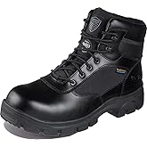 Skechers mens Linnean Wascana Padded Collar Comp Toe Tactical Style Boot