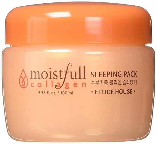title=Etude House Moistfull Collagen Sleeping Pack, 3.38 Ounce