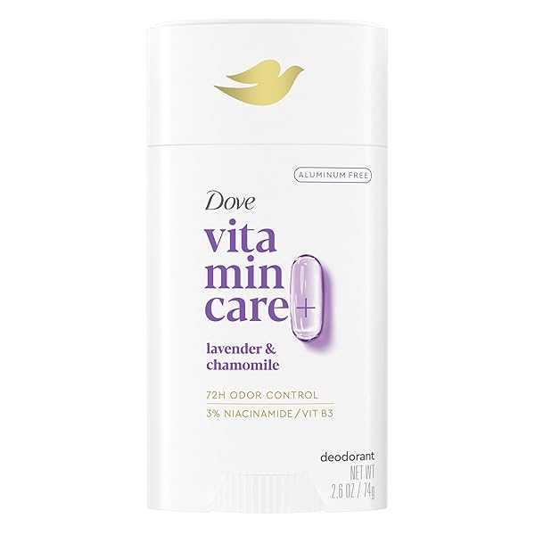 DOVE VITAMINCARE+ ALUMINUM FREE DEODORANT STICK FOR 72H...