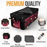 FORTEM Car Boot Organiser SUV Trunk Storage 90L Collapsible 6 Compartments view 2