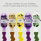 Palm Safe Aloe Vera 60ml Hand Sanitiser Clip Bottle 3 Pack view 7