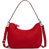 Vera Bradley womens Cotton Frannie Crescent Crossbody Purse