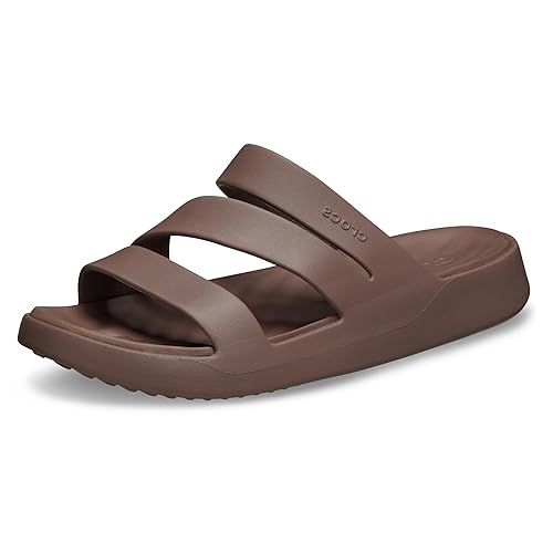 Crocs Women Sandal,Getaway Strappy,Truffle,7 UK Women