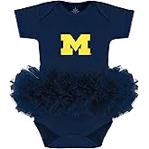 Creative Knitwear College Baby Tutu Bodysuit Dress-Team Logo, Multiple Colors, for Girls (0-12 Months)