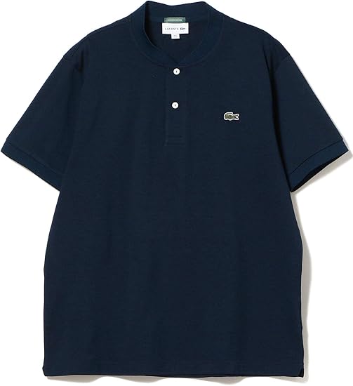 Amazon Co Jp ビームスゴルフ Beams Golf ポロシャツ Lacoste Beams Golf 別注 ミニエリ ポロシャツ メンズ Navy 3 服 ファッション小物