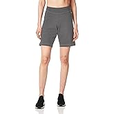 Danskin Women's Essential Side Shirred Bermuda Short