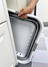 SAMMART 42L Collapsible Laundry Basket Foldable Pop Up Storage Grey/White view 8