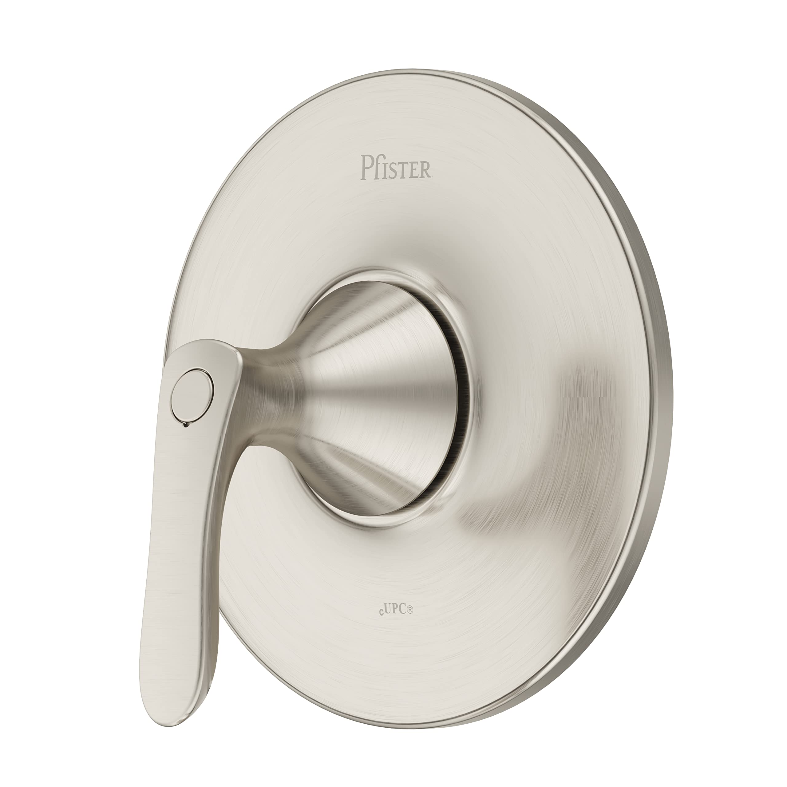 Photo 1 of Pfister Weller Tub & Shower Valve Only Trim, Valve Not Included, 1-Handle, Brushed Nickel Finish, R891WRK