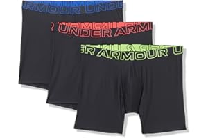 Under Armour Men's Multi-Pack Standard Tech Boxer Brief, 6" Inseam, All-Day Comfort & Ultra-Soft