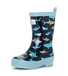 Hatley Boy's Printed Rain Boots Raincoat, Shark