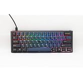 Ducky One 3 Mini Pro Nazca Line 8K 60% Mechanical Keyboard: Quack Mechanics Dampening, Hot-Swappable Cherry MX2A Silent Red Switches, High-Density PBT Tripleshot Keycaps, RGB, US, Nazca Line