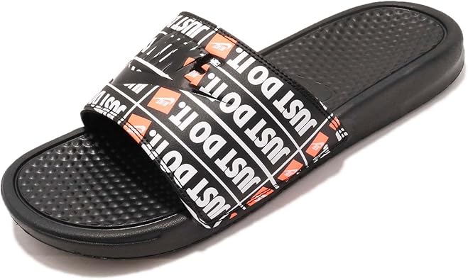 nike men's benassi just do it print slides