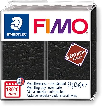 black modelling clay