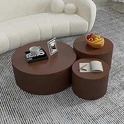 KEVINSPACE Living Room Coffee Table Set of