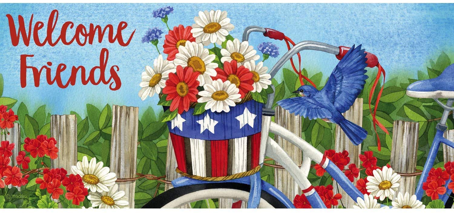 Evergreen Sassafras Bundle - Set of 5 Holidays Interchangeable Entrance Doormats | Indoor and Outdoor |22-in x 10-in doormats and 28-in x 16-in Tray | Non-Slip Backing | Low Profile | Home Décor - Image 5