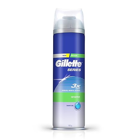 Gillette Series Sensitive Skin Pre Shave Gel - 195 g