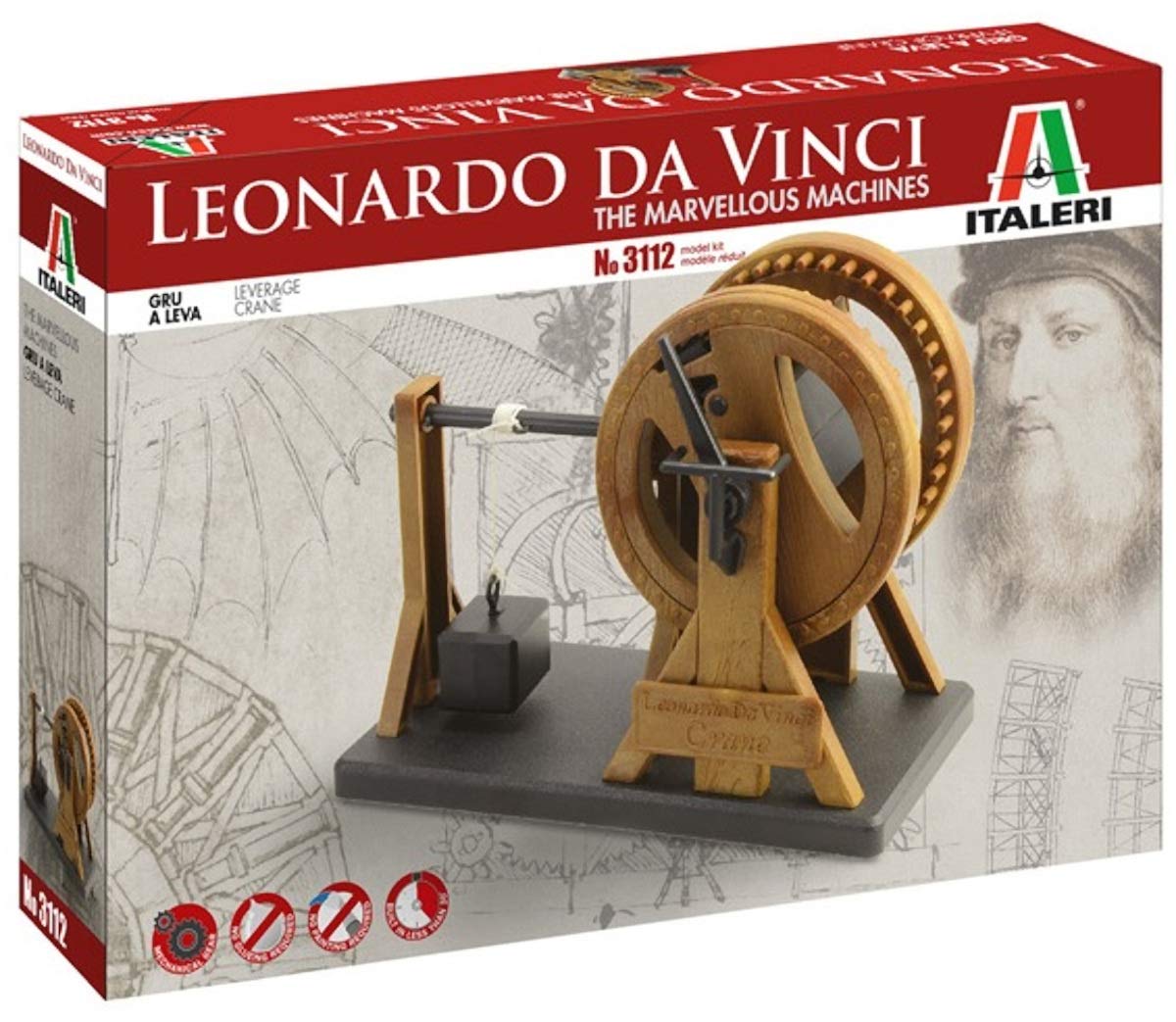 Italeri Da Vinci - Leverage Crane