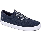 Sperry Spinnaker Washable Boys Casual Sneaker – Machine-Washable Leather/Canvas, Memory-Foam Comfort, Non-Marking Rubber Outsole