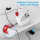 KPCB Tech Mini Sewing Machine with Accessories for Beginners Kids Christmas DIY view 5