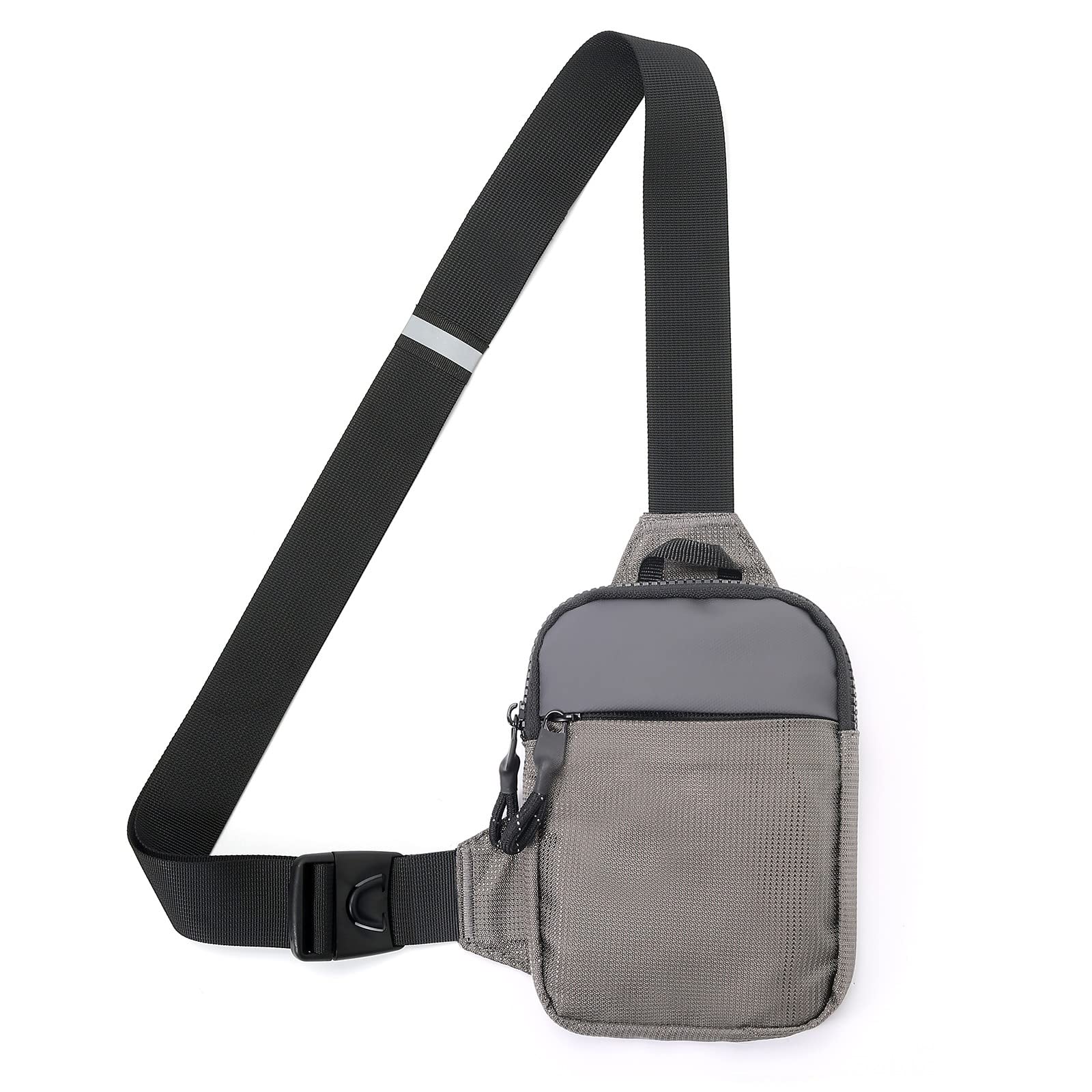 DONGKER Sling Bags,Waterproof Chest Crossbody Bag W/Adjustable Shoulder Strap for Men & Women Hiking Travel Outdoor Sports