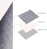 Mangata Foldable Storage Box Large Grey with Handles view 4