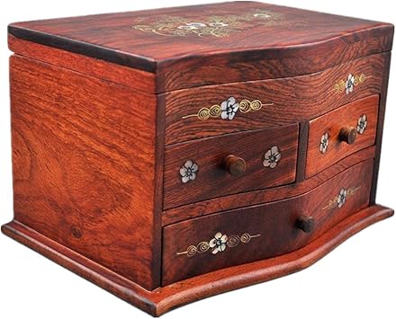 Dokin Vintage Drucken Blumen Retro Hart Holz Schmuckkasten Schmuckschatulle Schmuckaufbewahrung Schmuckkoffer Schmuckbox Aufbewahrungskoffer Schmuckkastchen Holz Mit Samt Amazon De Baumarkt
