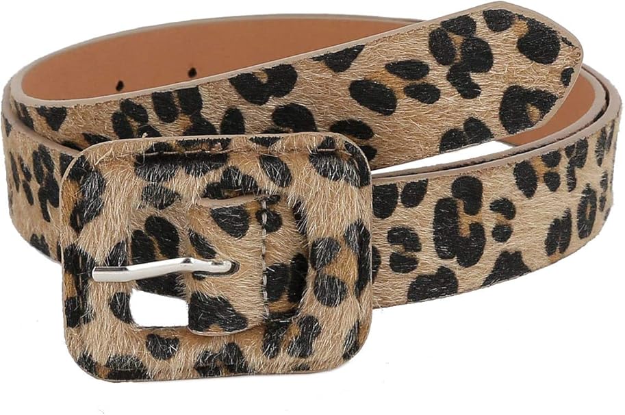 leopard print womens belt