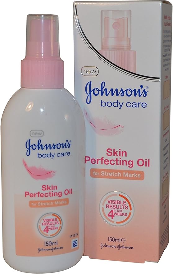 johnsons baby oil for stretch marks