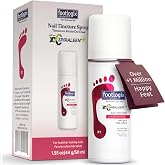 Footlogix Nail Tincture with Spiraleen 1.55 oz | Tea Tree Oil, Avocado Oil &amp; Panthenol Nail Care Spray | Hygienic No-Touch Applicator for Toenails &amp; Fingernails | Pediceutical Formula