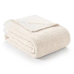 Snuggle Sac Buttery Ivory Bedding Blankets Twin