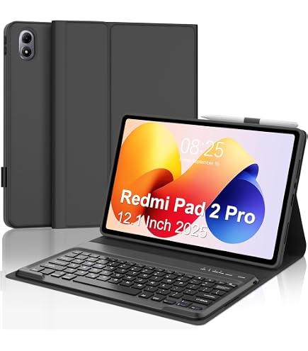 Amazon.com: Lemore for Redmi Pad Pro Keyboard with Case and Mouse