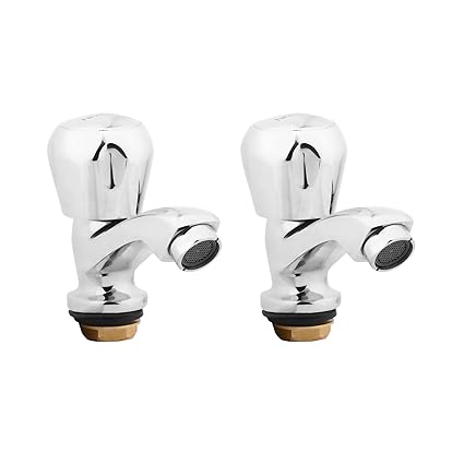 Hindware F100001QT Contessa Pillar Tap Foam Flow (Chrome)