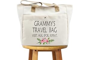 WCGXKO Mother’s Day Gift Grandma Birthday Gift Mother’s Day Merchandise Tote Bag Travel Bag For Grandma