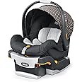Chicco KeyFit 30 Infant Car Seat and Base, Rear-Facing Seat for Infants 4-30 lbs., Infant Head and Body Support, Compatible with Chicco Strollers, Baby Travel Gear | Calla/Grey