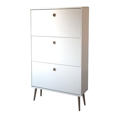 Steens Softline Kommode, 81 x 141 x 26 cm (B/H/T), MDF, Weiß