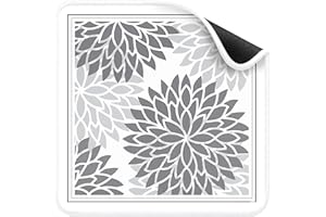 Deyimmei Mahjong Mat for Table - Non-Slip Mahjong Table Cover with Storage Pockets, Perfect Mahjong Accessories & Gifts for Women, Men, and Mahjong Enthusiasts (Floral Mandala)
