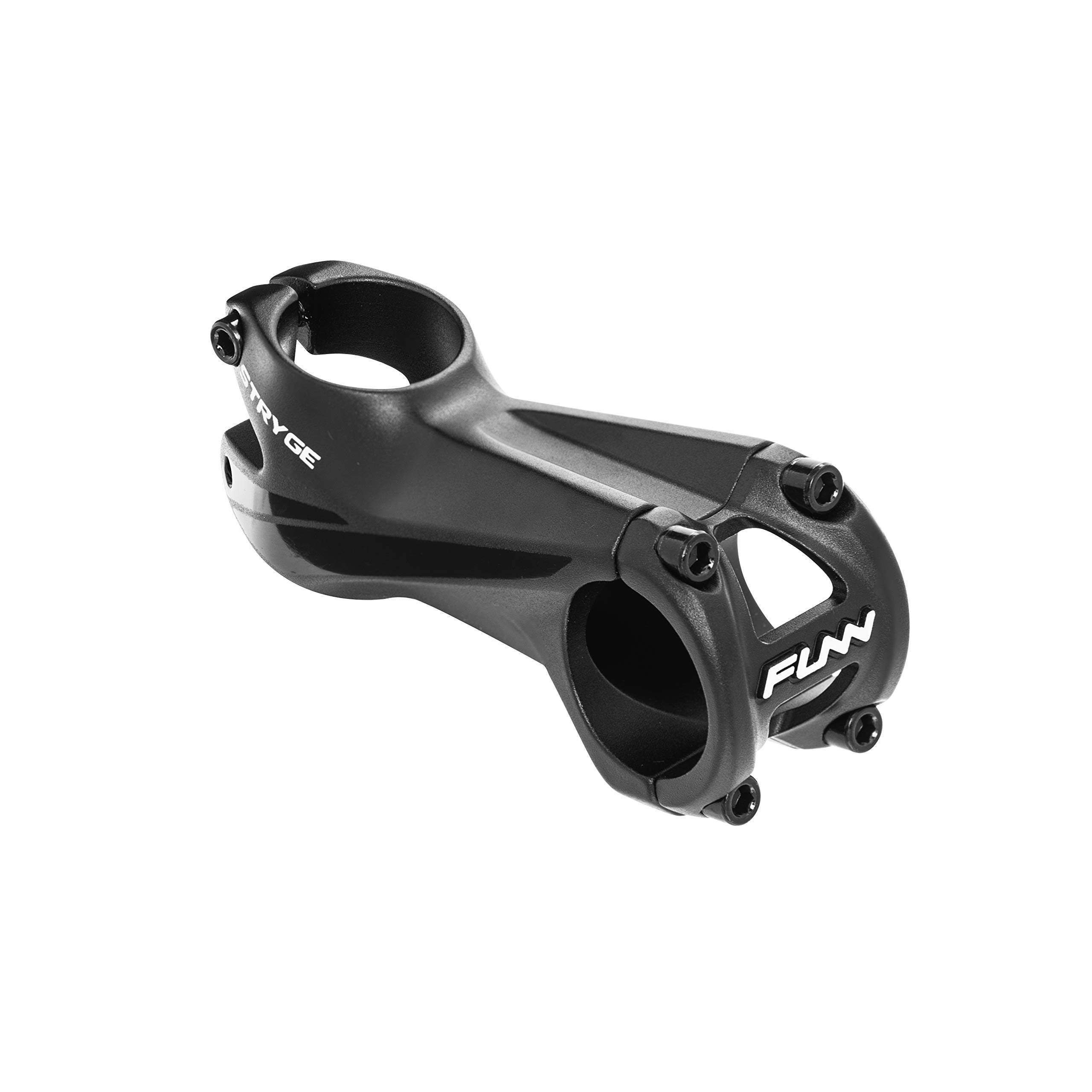 Funn Stryge Bike Riser Stem with 7 Degree - Length 80mm stem with 31.8mm Bar Clamp, Bike Stem for Mountain Bike, BMX Bike, Road Bike and Gravel Bike (Black)