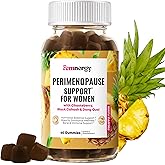 Femnergy Perimenopause Support Gummies for Women - Menopause Relief Estrogen & Hormone Balance Supplement with Black Cohosh Chasteberry Vitamins D3 B6 for Hot Flashes Night Sweats & Mood Swings