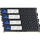 Timetec 32GB KIT(4x8GB) DDR3L / DDR3 1600MHz (DDR3L-1600) PC3L-12800 / PC3-12800 Non-ECC Unbuffered 1.35V/1.5V CL11 2Rx8 Dual Rank 240 Pin UDIMM Desktop PC Computer Memory RAM(SDRAM) Module Upgrade