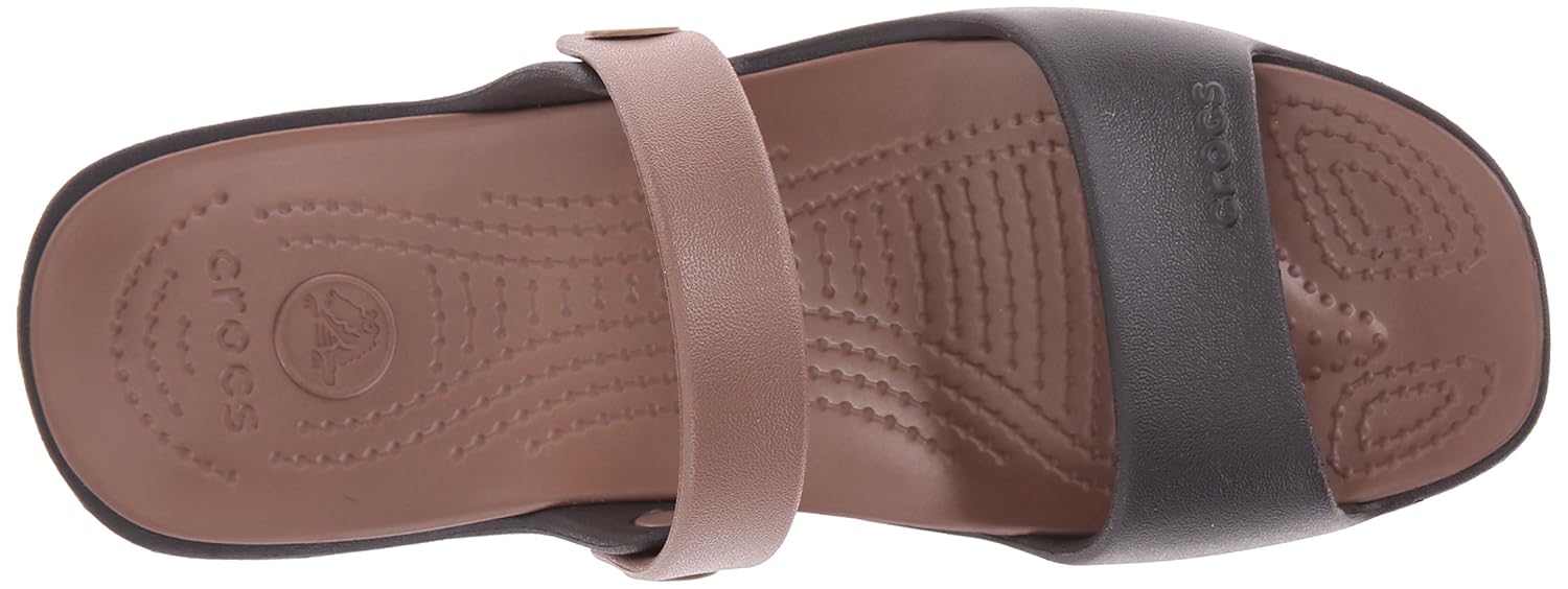 crocs women's crocs coretta sandal w rubber fashion sandals