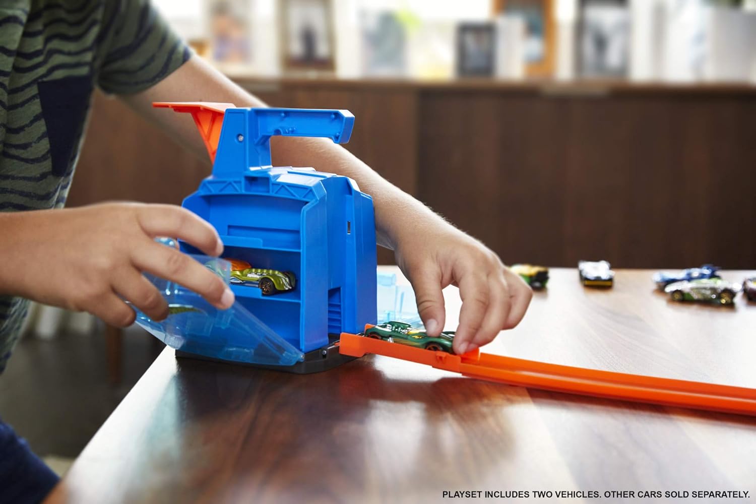 hot wheels display launcher