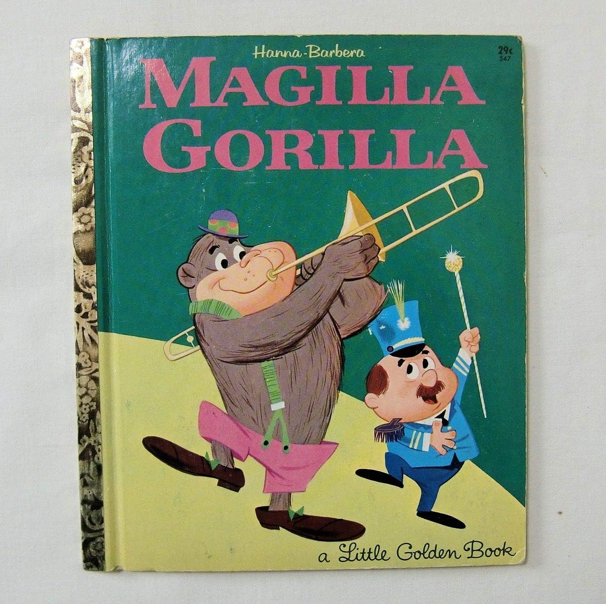 Amazon Hanna Barbera Magilla Gorilla ハンナバーベラ マギラゴリラ ゴリラのゴンちゃん リトル ゴールデン ブック ヴィンテージ洋書絵本 古本 Copyright 1964年 通販