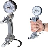 Jamar Hydraulic Hand Dynamometer, Grip Strength Tester, Training | Hand dynamometer measures grip strength with a max force indicator and adjustable handle
