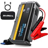 7000A Jump Starter, 12V Battery Jumper Starter Portable Car Booster, Jump Box Pack for All Gas &amp; 12.0L Diesel with 800 Lumen Flashlight and Jumper Cables